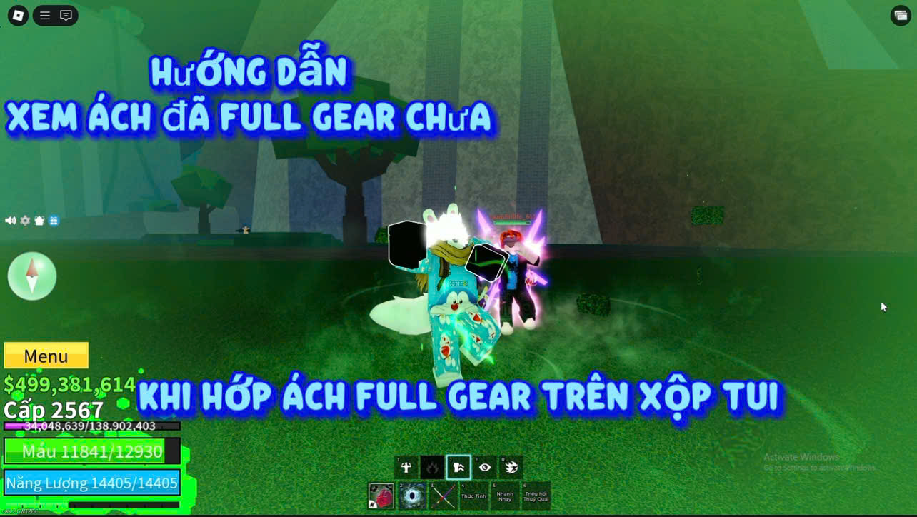 Hướng Dẫn Kiểm Tra Xem Acc Đã Full Gear Chưa,Khi Mua Acc ở Shop